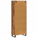 Bufet Lemn vechi 69,5 x 34 x 180 cm Lemn compozit - WALTI WALTI