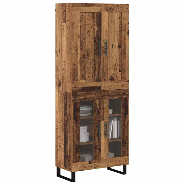 Bufet Lemn vechi 69,5 x 34 x 180 cm Lemn compozit - WALTI WALTI