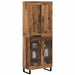 Bufet Lemn vechi 69,5 x 34 x 180 cm Lemn compozit - WALTI WALTI