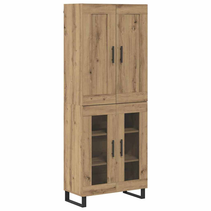 Bufet Stejar Artizanal 69,5 x 34 x 180 cm Lemn compozit - WALTI WALTI