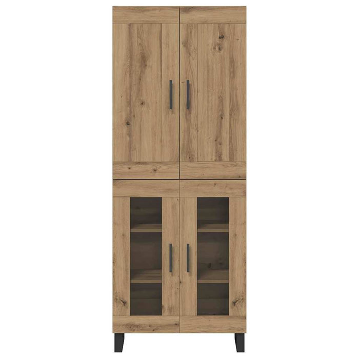 Bufet Stejar Artizanal 69,5 x 34 x 180 cm Lemn compozit - WALTI WALTI