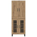 Bufet Stejar Artizanal 69,5 x 34 x 180 cm Lemn compozit - WALTI WALTI