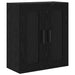 Bufet Stejar Negru 69,5 x 34 x 180 cm Lemn compozit - WALTI WALTI