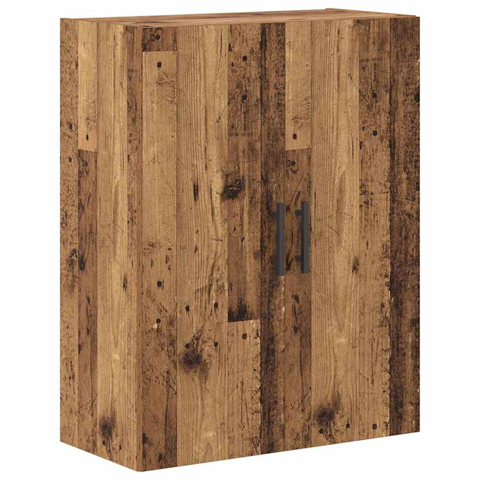 Bufet 2 pcs Lemn Vechi Lemn Stratificat și Sticlă - WALTI WALTI