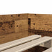 Cadru de pat Lemn Vechi 100 x 200 cm Lemn de pin masiv - WALTI WALTI