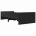 Cadru de pat Stejar Negru 100 x 200 cm Lemn de pin masiv - WALTI WALTI