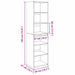 Dulap Lemn Vechi 50 x 41 x 185 cm Lemn compozit - WALTI WALTI
