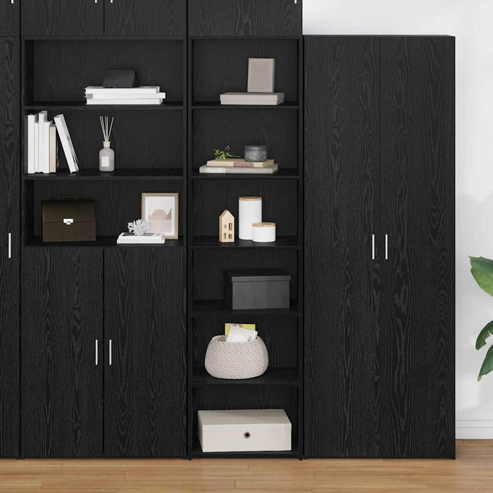Dulap Stejar Negru 50 x 41 x 185 cm Lemn compozit - WALTI WALTI