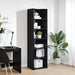 Dulap Stejar Negru 50 x 41 x 185 cm Lemn compozit - WALTI WALTI