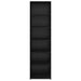 Dulap Stejar Negru 50 x 41 x 185 cm Lemn compozit - WALTI WALTI