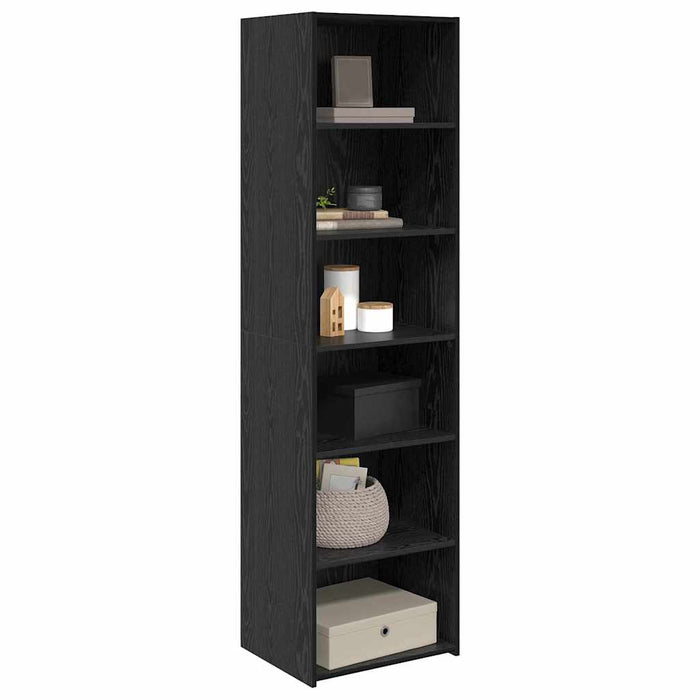 Dulap Stejar Negru 50 x 41 x 185 cm Lemn compozit - WALTI WALTI