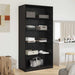 Dulap cu raft Stejar Negru 100 x 50 x 200 cm Lemn compozit - WALTI WALTI
