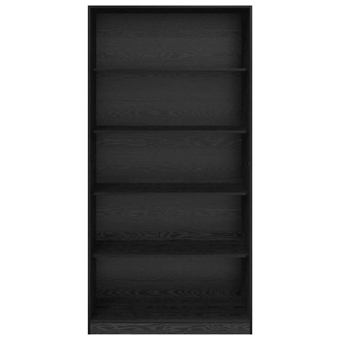 Dulap cu raft Stejar Negru 100 x 50 x 200 cm Lemn compozit - WALTI WALTI