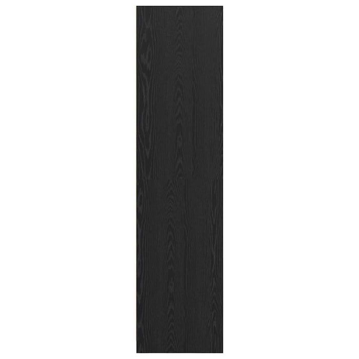Dulap cu raft Stejar Negru 100 x 50 x 200 cm Lemn compozit - WALTI WALTI