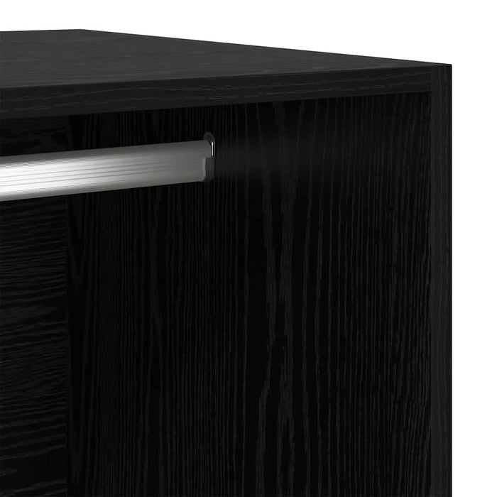 Dulap cu sertar Stejar Negru 50 x 30 x 200 cm Lemn compozit - WALTI WALTI