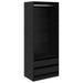 Dulap cu sertar Stejar Negru 80 x 50 x 200 cm Lemn compozit - WALTI WALTI