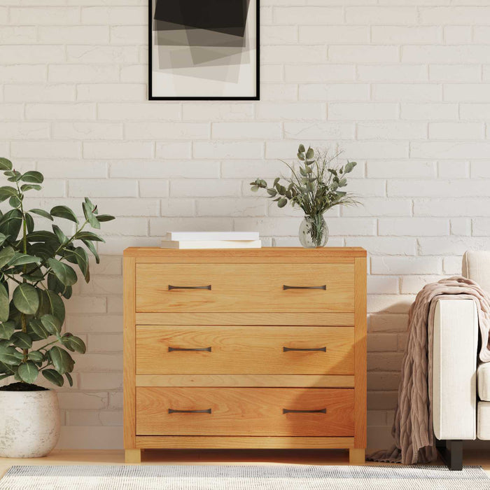 Dulap cu sertar cu depozitare Maro Lemn compozit - WALTI WALTI