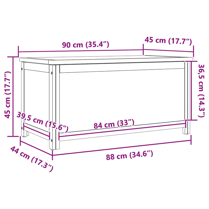 Cutie de depozitare Simplu - WALTI WALTI