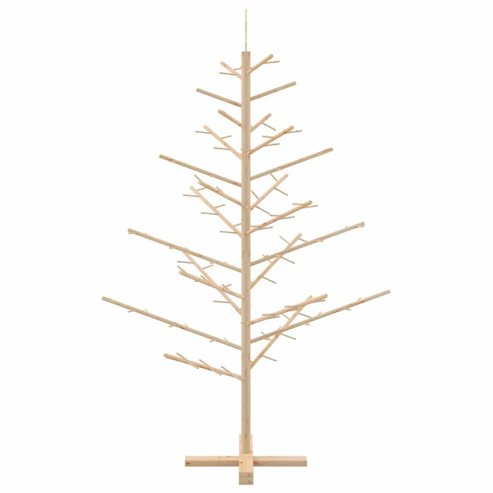 Brad de Crăciun din lemn natural 150 cm Lemn masiv de pin - WALTI WALTI