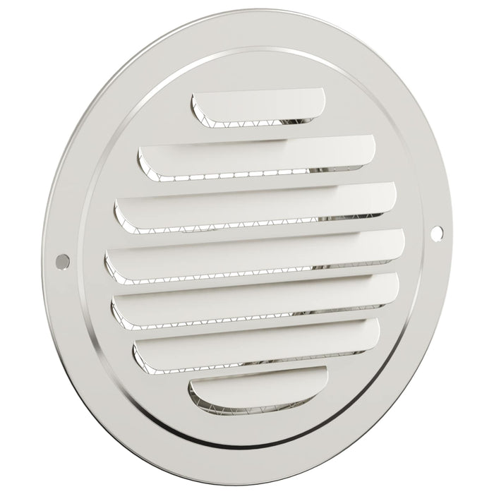 Capace de ventilație pentru aer 4 pcs Argintiu 80 mm - WALTI WALTI