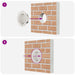 Capace de ventilație pentru aer 4 pcs Argintiu 80 mm - WALTI WALTI