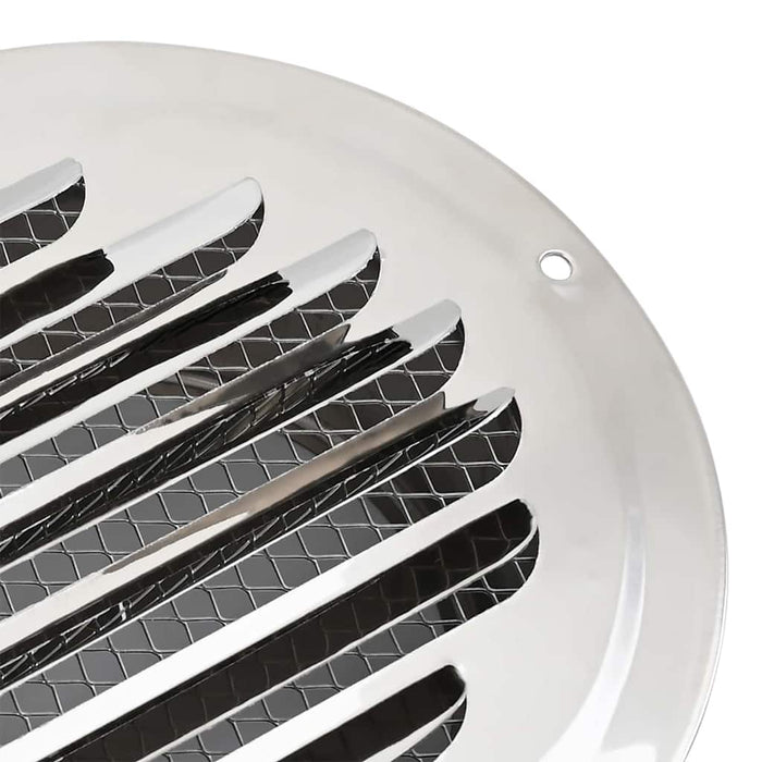 Capace de ventilație pentru aer 4 pcs Argintiu 125 mm - WALTI WALTI