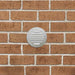 Capace de ventilație pentru aer 4 pcs Argintiu 125 mm - WALTI WALTI