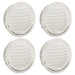 Capace de ventilație pentru aer 4 pcs Argintiu 150 mm - WALTI WALTI