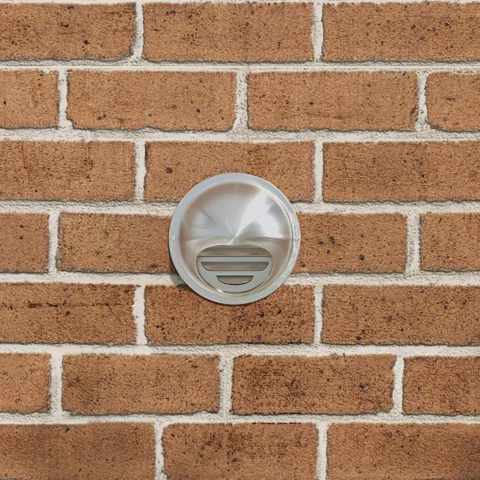 Capace de ventilație pentru aer 2 pcs Argintiu 80 mm - WALTI WALTI