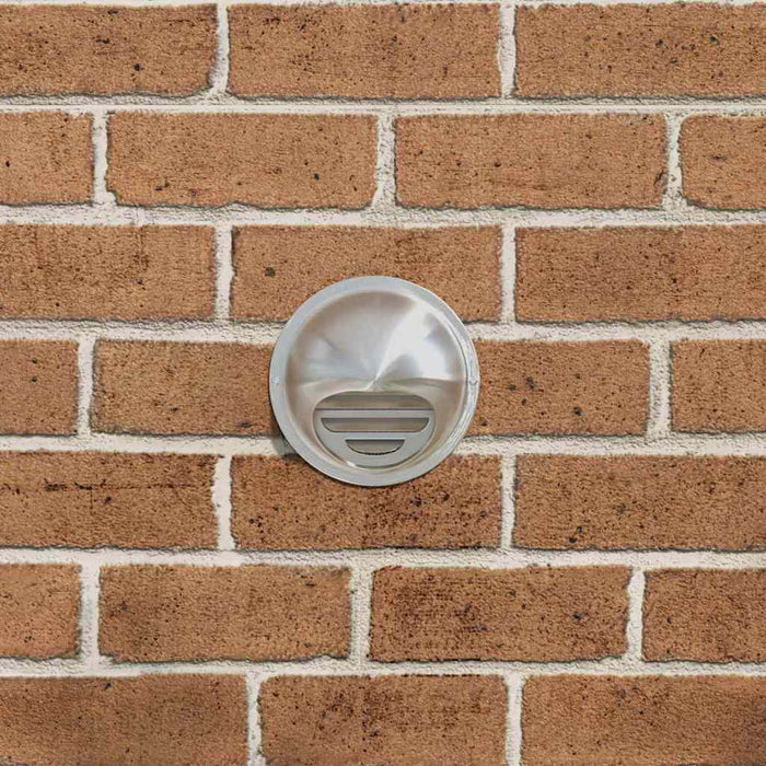 Capace de ventilație pentru aer 2 pcs Argintiu 100 mm - WALTI WALTI