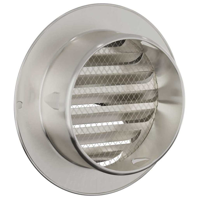 Capace de ventilație pentru aer 2 pcs Argintiu 100 mm - WALTI WALTI