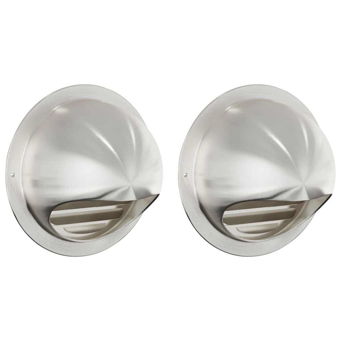 Capace de ventilație pentru aer 2 pcs Argintiu 150 mm - WALTI WALTI