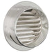Capace de ventilație pentru aer 2 pcs Argintiu 150 mm - WALTI WALTI