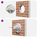 Capace de ventilație pentru aer 8 pcs Argintiu 150 mm - WALTI WALTI
