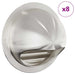Capace de ventilație pentru aer 8 pcs Argintiu 150 mm - WALTI WALTI