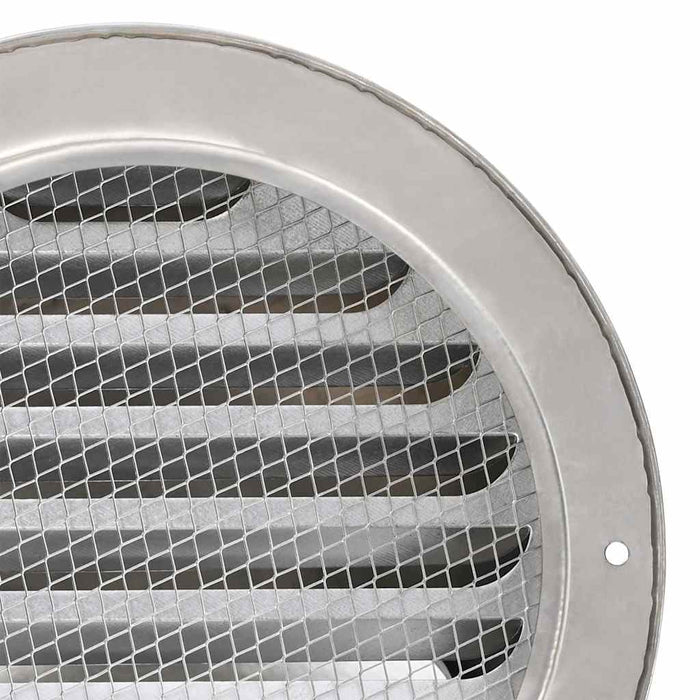 Capace de ventilație pentru aer 2 pcs Argintiu 200 mm - WALTI WALTI