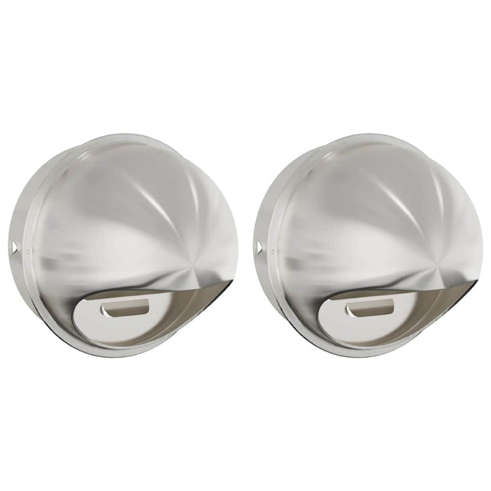 Capace de ventilație pentru aer 2 pcs Argintiu 200 mm - WALTI WALTI