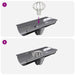 Protecție pentru frunze de jgheab 2 pcs Argintiu 50 mm - WALTI WALTI