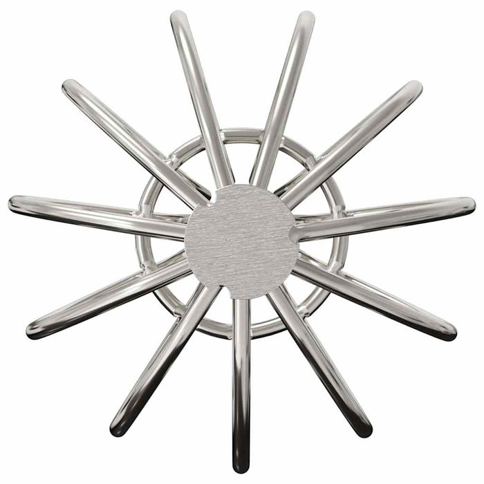 Protecție pentru frunze de jgheab 2 pcs Argintiu 50 mm - WALTI WALTI