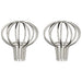 Protecție pentru frunze de jgheab 2 pcs Argintiu 50 mm - WALTI WALTI