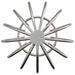 Protecție pentru frunze de jgheab 8 pcs Argintiu 75 mm - WALTI WALTI