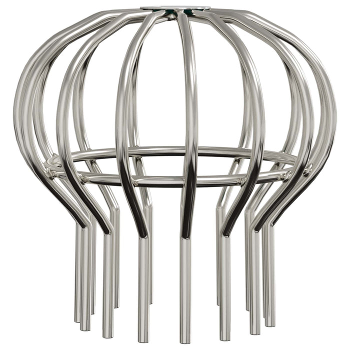 Protecție pentru frunze de jgheab 8 pcs Argintiu 110 mm - WALTI WALTI