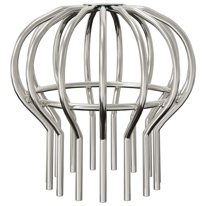 Protecție pentru frunze de jgheab 8 pcs Argintiu 110 mm - WALTI WALTI