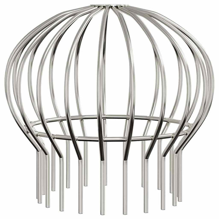 Protecție pentru frunze de jgheab 8 pcs Argintiu 160 mm - WALTI WALTI