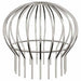 Protecție pentru frunze de jgheab 8 pcs Argintiu 160 mm - WALTI WALTI