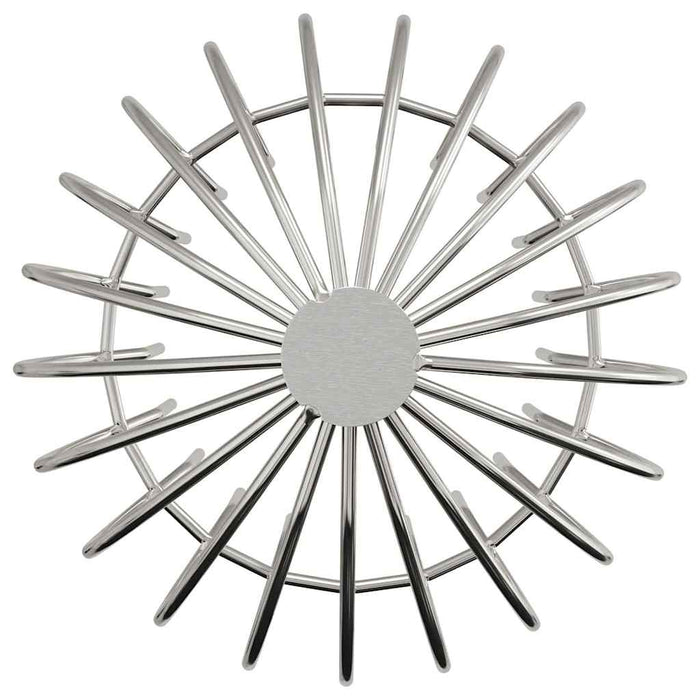 Protecție pentru frunze de jgheab 8 pcs Argintiu 160 mm - WALTI WALTI