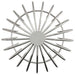 Protecție pentru frunze de jgheab 8 pcs Argintiu 160 mm - WALTI WALTI