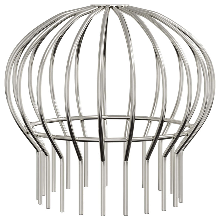 Protecție pentru frunze de jgheab 8 pcs Argintiu 200 mm - WALTI WALTI