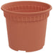 Ghiveci rotund pentru flori 6 pcs Roșu cărămidă Ø 12,5 x 10 cm - WALTI WALTI