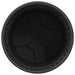 Ghiveci rotund pentru flori 6 pcs Negru Ø 15 x 12 cm Plastic - WALTI WALTI